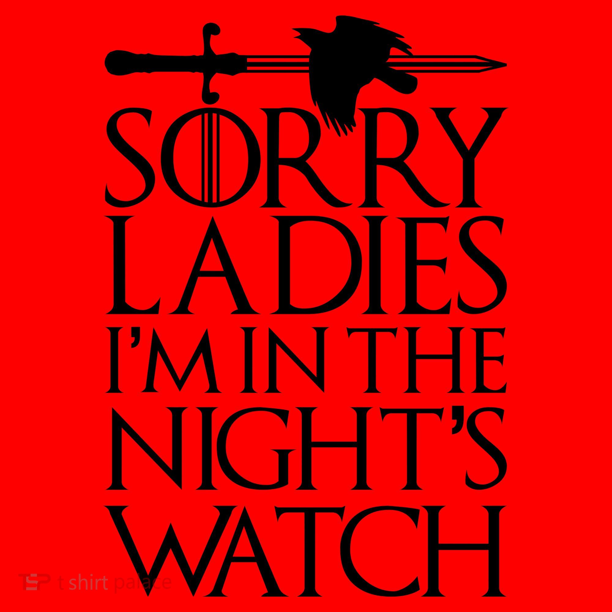Sorry Ladies I'm In The Night's Watch Santa Hat