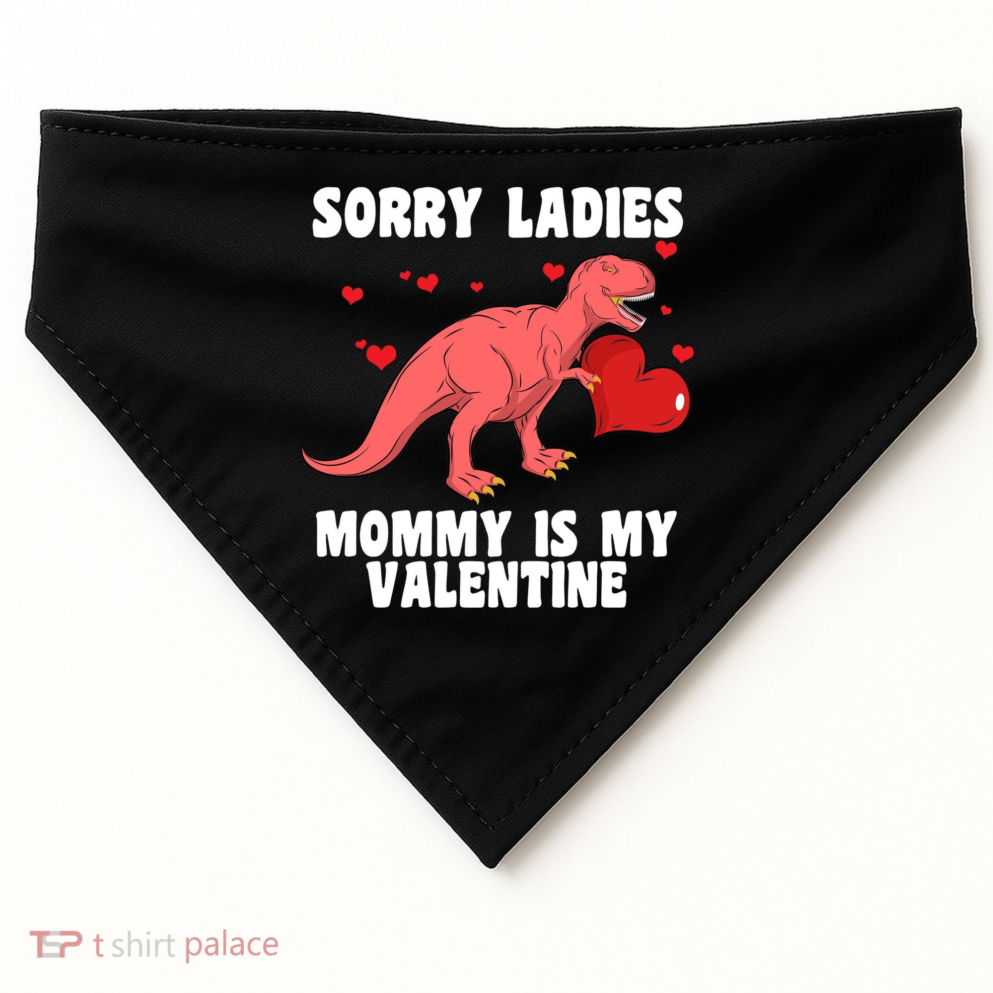 Sorry Ladies Mommy Is My Valentine USA-Made Doggie Bandana