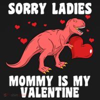 Sorry Ladies Mommy Is My Valentine Women's Tank Top thumb 5