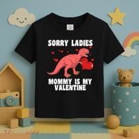 Sorry Ladies Mommy Is My Valentine Toddler T-Shirt thumb 3