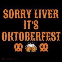 Sorry Liver It's Oktoberfest  Visor thumb 3