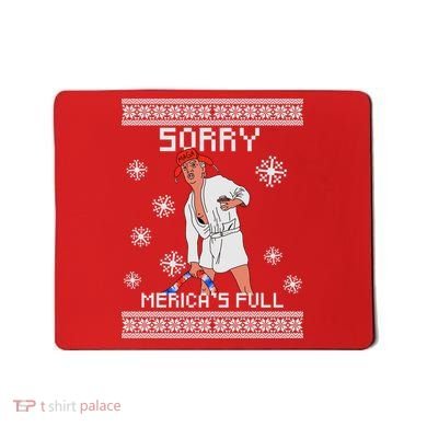 Sorry Merica's Full Trump Supporter Ugly Christmas Mousepad