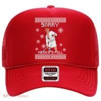 Sorry Merica's Full Trump Supporter Ugly Christmas Hat thumb 0