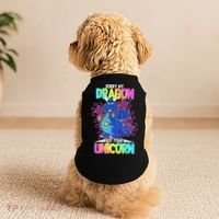 Sorry My Dragon Ate Your Unicorn Doggie Tank thumb 2