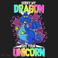 Sorry My Dragon Ate Your Unicorn Beanie thumb 2