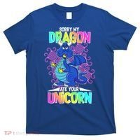 Sorry My Dragon Ate Your Unicorn T-Shirt thumb 0