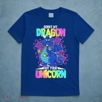 Sorry My Dragon Ate Your Unicorn T-Shirt thumb 5