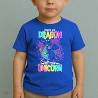Sorry My Dragon Ate Your Unicorn Toddler T-Shirt thumb 2