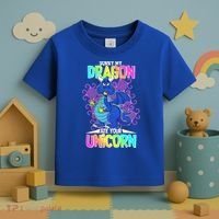 Sorry My Dragon Ate Your Unicorn Toddler T-Shirt thumb 3