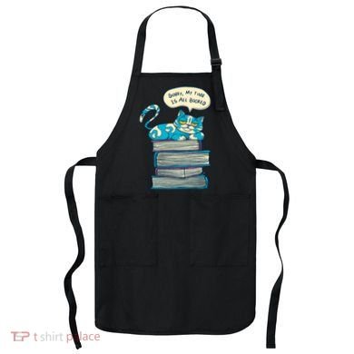 Sorry My Time Is All Booked Cat  Apron