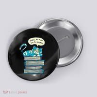 Sorry My Time Is All Booked Cat  Button thumb 0