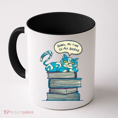 Sorry My Time Is All Booked Cat  Coffee Mug