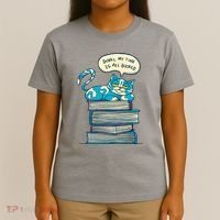 Sorry My Time Is All Booked Cat  T-Shirt thumb 4