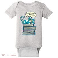 Sorry My Time Is All Booked Cat  Baby Bodysuit thumb 0