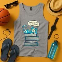 Sorry My Time Is All Booked Cat  Tank Top thumb 4
