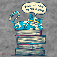 Sorry My Time Is All Booked Cat  Women's Long Sleeve Shirt thumb 2