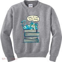 Sorry My Time Is All Booked Cat  Kids Sweatshirt thumb 0