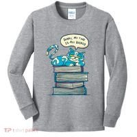 Sorry My Time Is All Booked Cat  Kids Long Sleeve Shirt thumb 0