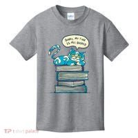 Sorry My Time Is All Booked Cat  Kids T-Shirt thumb 0