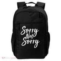Sorry Not Sorry Backpack thumb 0