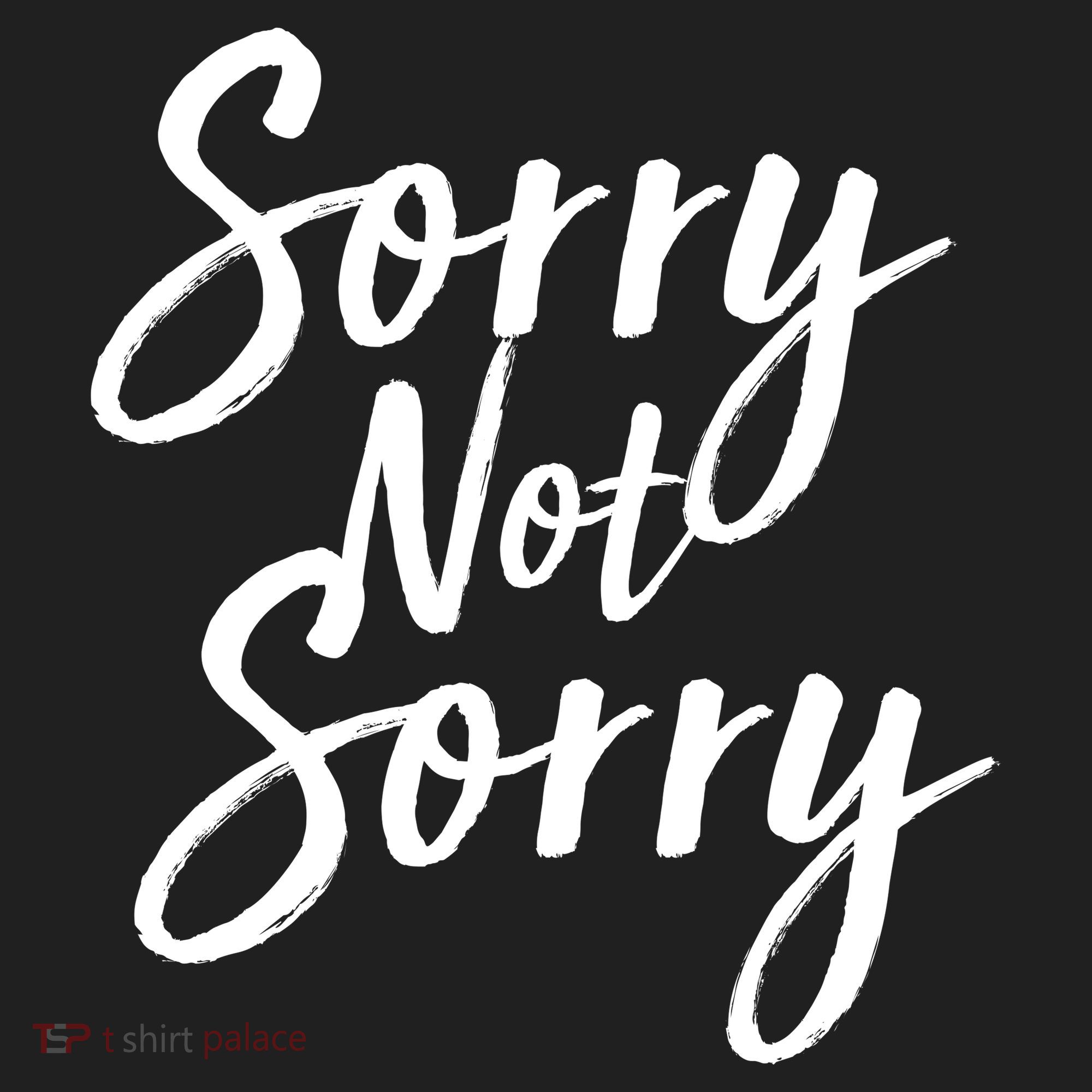 Sorry Not Sorry Golf Towel