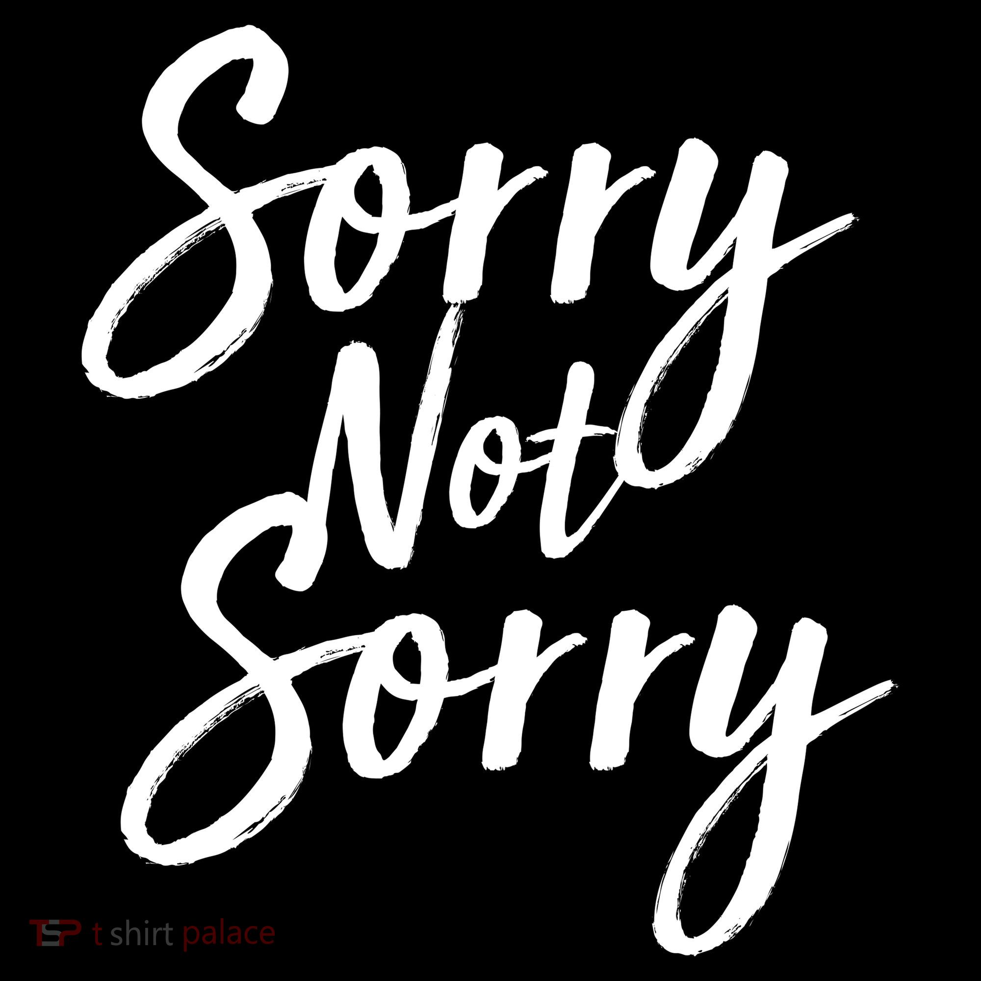 Sorry Not Sorry Kids Long Sleeve Shirt