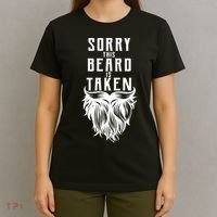 Sorry This Beard Is Taken Relationship Status T-Shirt thumb 4