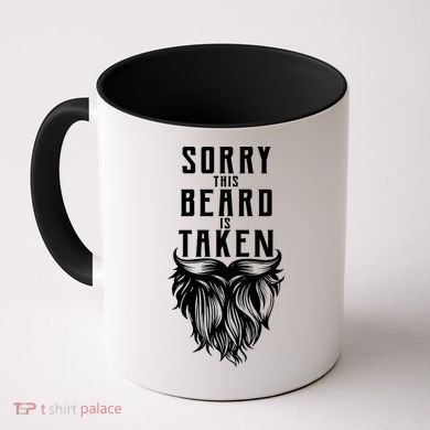 Sorry This Beard Is Taken Relationship Status Coffee Mug