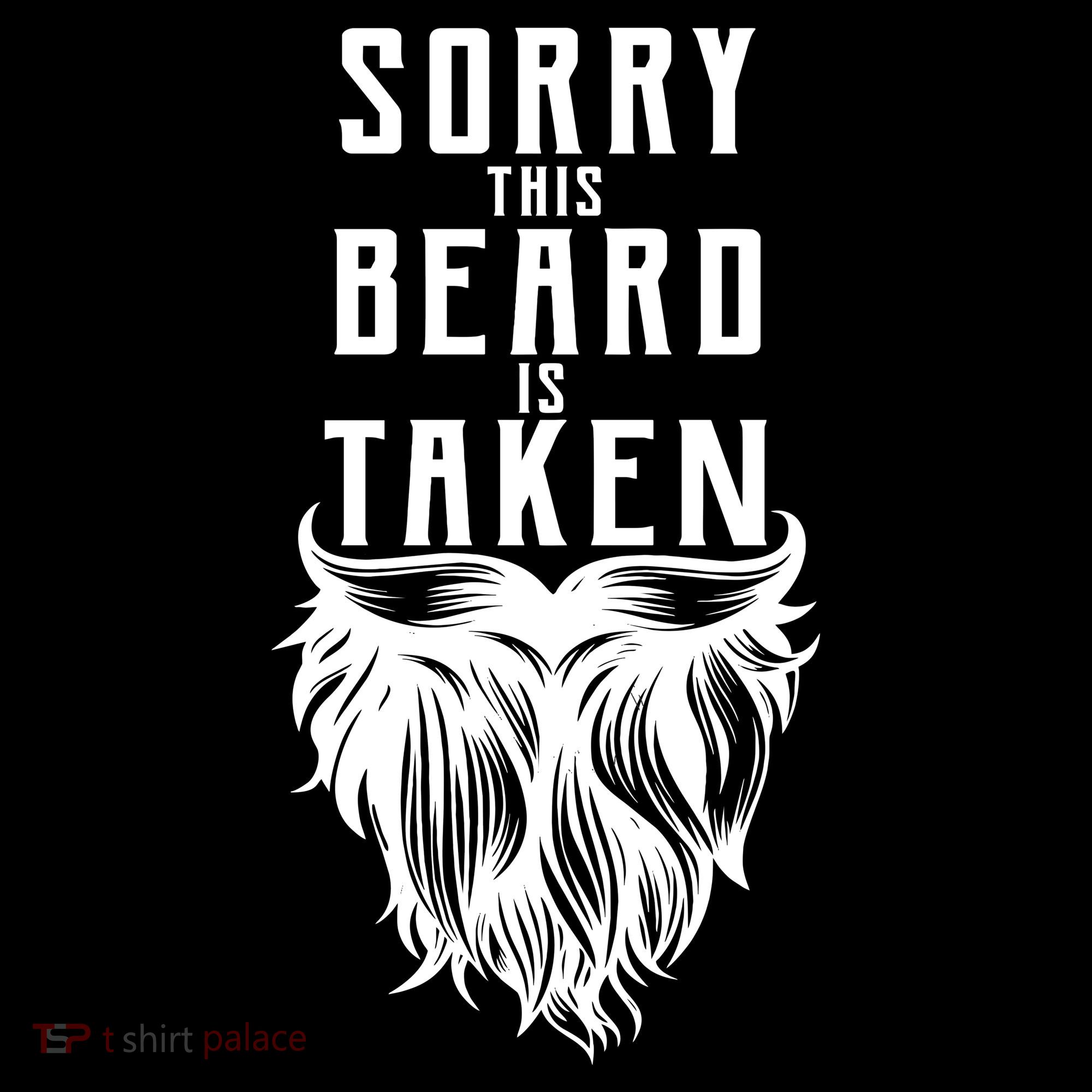 Sorry This Beard Is Taken Relationship Status Ornament
