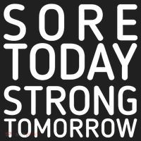 Sorry Today Strong Tomorrow  Tumbler thumb 3