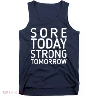 Sorry Today Strong Tomorrow  Tank Top thumb 0