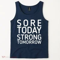 Sorry Today Strong Tomorrow  Tank Top thumb 2