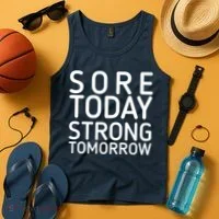 Sorry Today Strong Tomorrow  Tank Top thumb 4