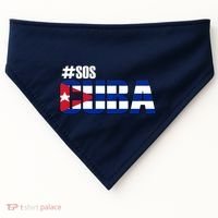 SOS Cuba USA-Made Doggie Bandana thumb 0