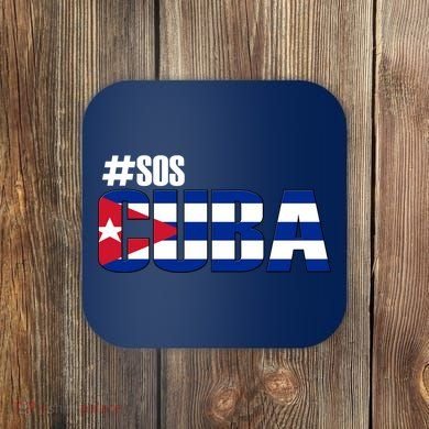 SOS Cuba Coaster