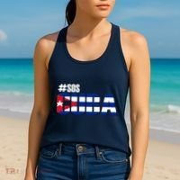 SOS Cuba Women's Tank Top thumb 2