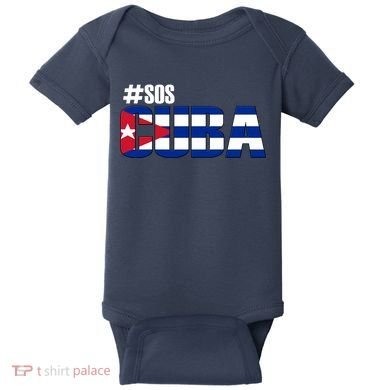 SOS Cuba Baby Bodysuit