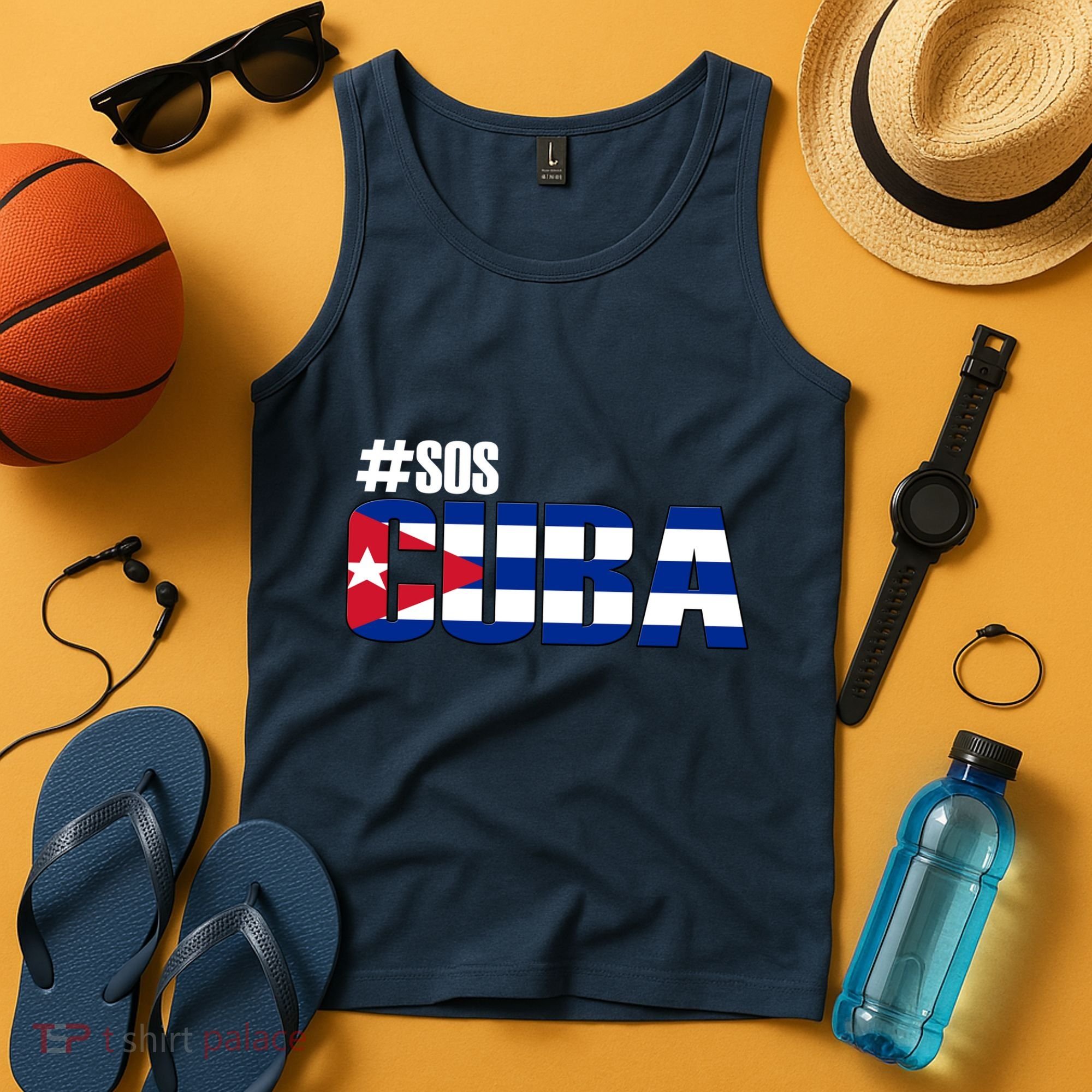 SOS Cuba Tank Top