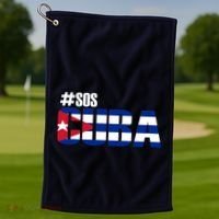 SOS Cuba Golf Towel thumb 1