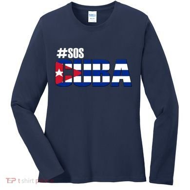 SOS Cuba Women's Long Sleeve Shirt