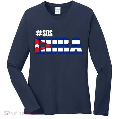 SOS Cuba Women's Long Sleeve Shirt
