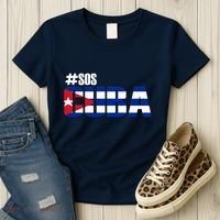SOS Cuba Women's T-Shirt thumb 3