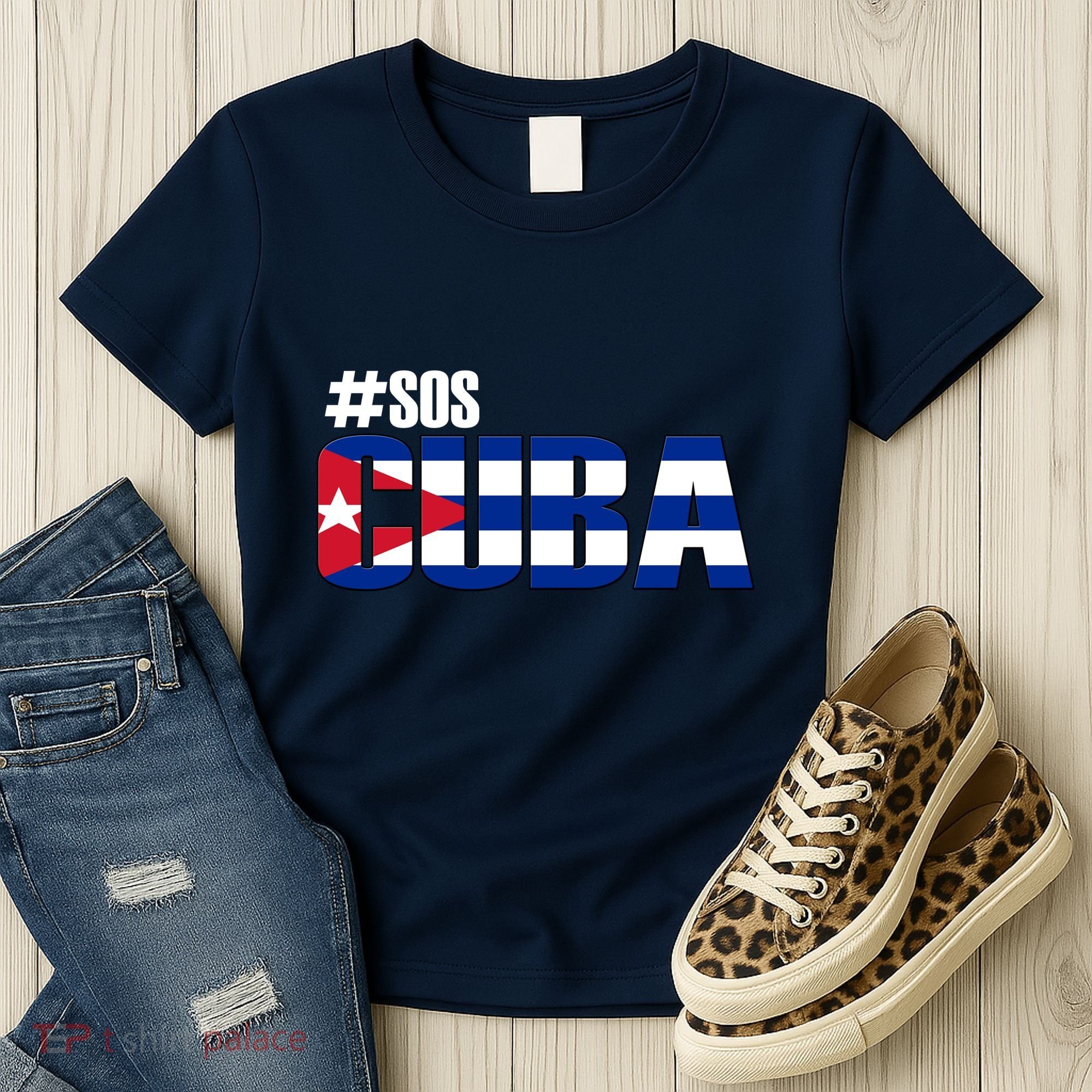SOS Cuba Women's T-Shirt
