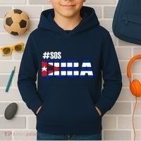 SOS Cuba Kids Hoodie thumb 2
