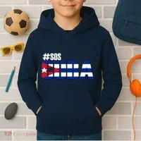 SOS Cuba Kids Hoodie thumb 2