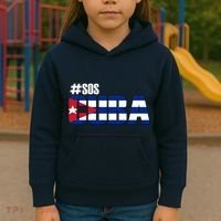 SOS Cuba Kids Hoodie thumb 3