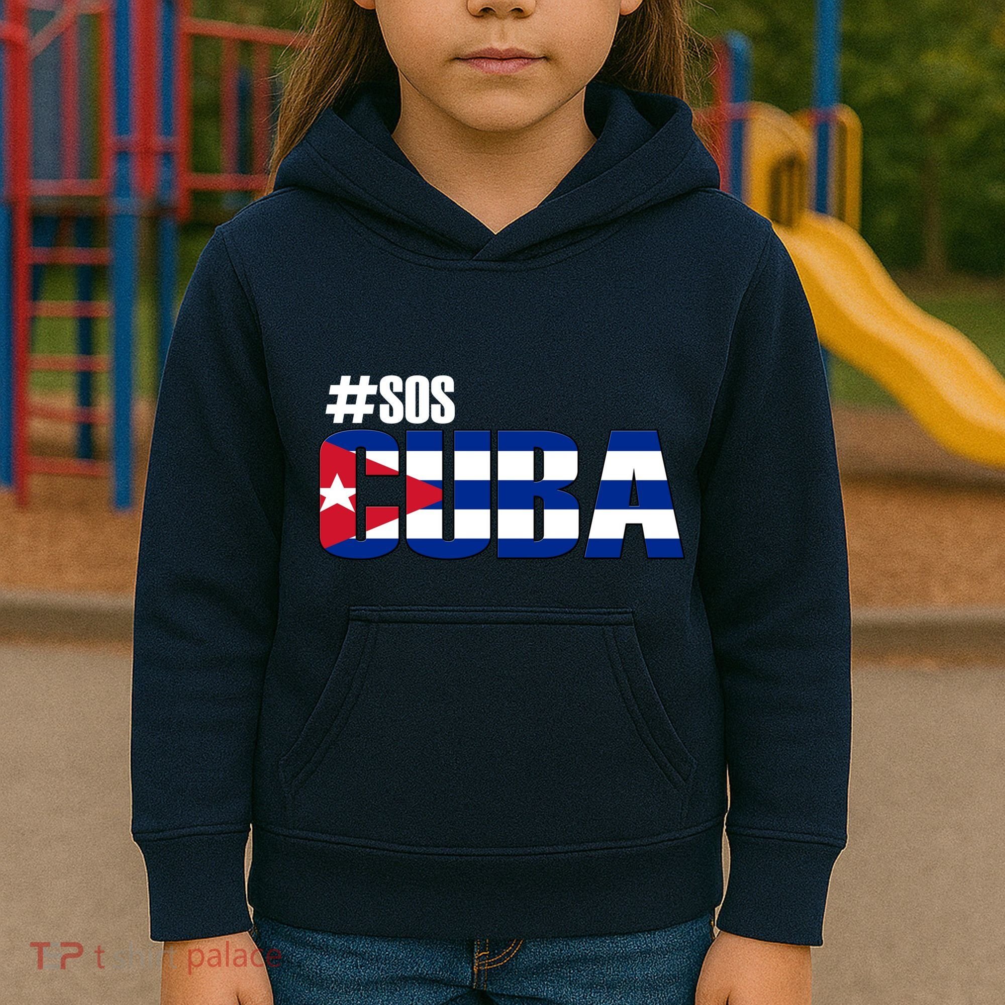 SOS Cuba Kids Hoodie