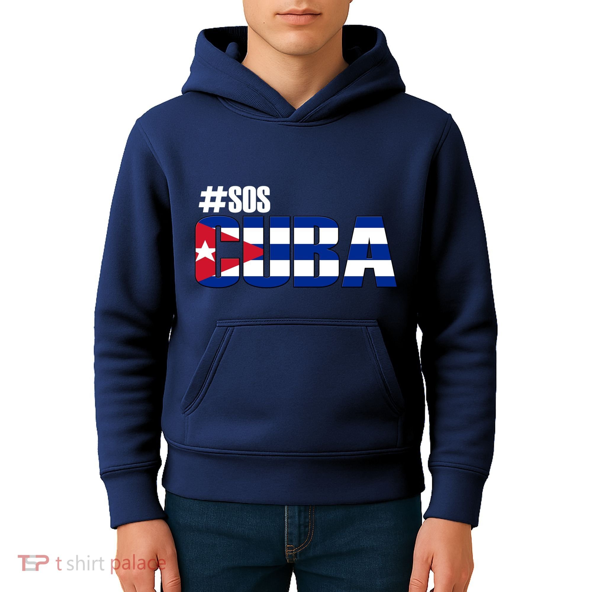 SOS Cuba Kids Hoodie