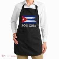 SOS Cuba Distressed Flag Apron thumb 2