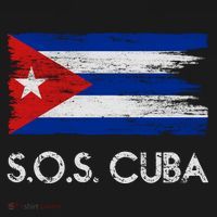 SOS Cuba Distressed Flag Apron thumb 3